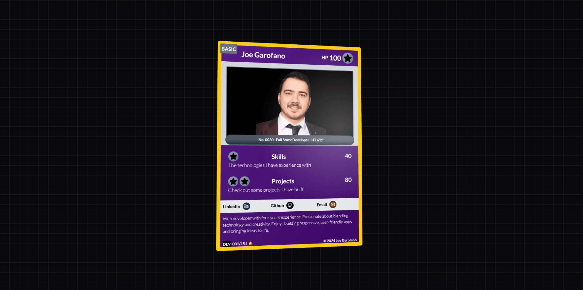 PokeCard Portfolio